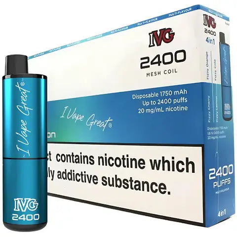 IVG 2400 4 in 1 Edition Disposables (Box Of 10) Fizzy Edition
