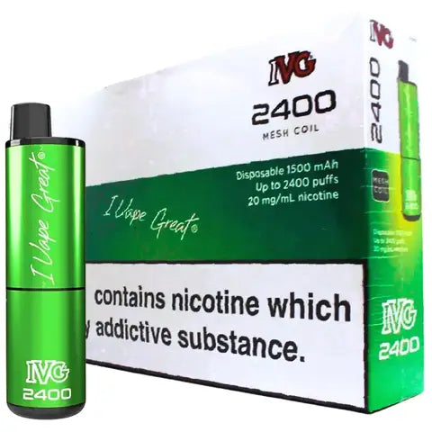 IVG 2400 4 in 1 Edition Disposables (Box Of 10) Kiwi Edition