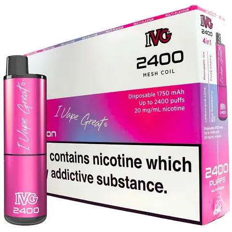 IVG 2400 4 in 1 Edition Disposables (Box Of 10) Special Edition