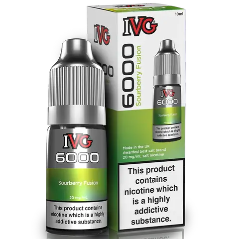 IVG 6000 Bar Salts Sourberry Fusion
