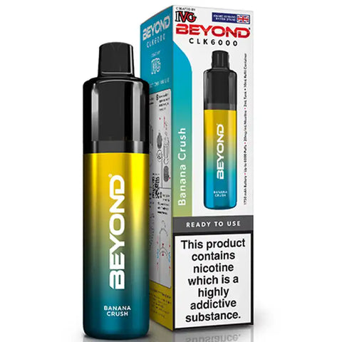 IVG Beyond CLK 6000 Disposable Pod Vape Banana Crush