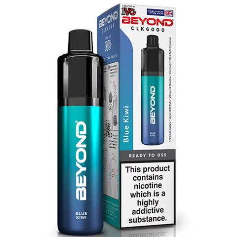 IVG Beyond CLK 6000 Disposable Pod Vape Blue Kiwi