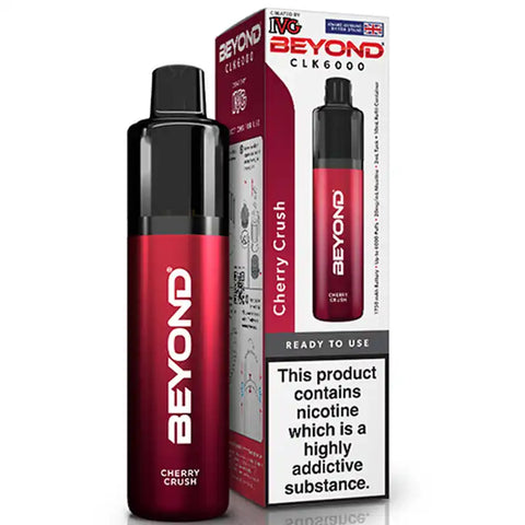 IVG Beyond CLK 6000 Disposable Pod Vape Cherry Crush