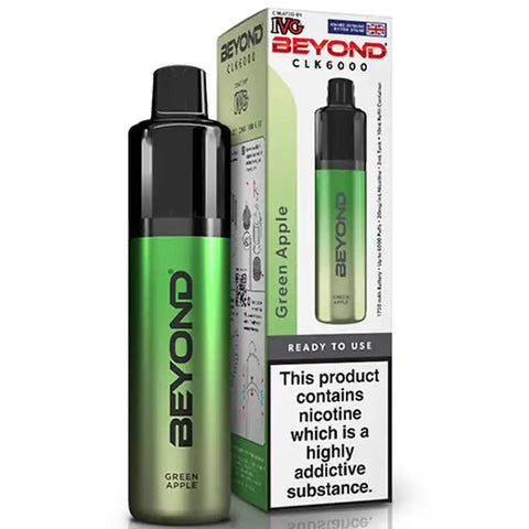 IVG Beyond CLK 6000 Disposable Pod Vape Green Apple