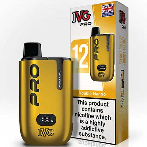 IVG Go Pro 12 Vape Pod Kit Double Mango