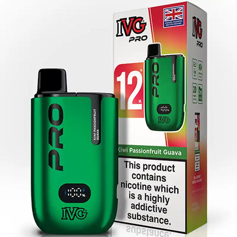 IVG Go Pro 12 Vape Pod Kit Kiwi Passionfruit Guava