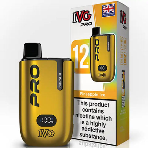 IVG Go Pro 12 Vape Pod Kit Pineapple Ice