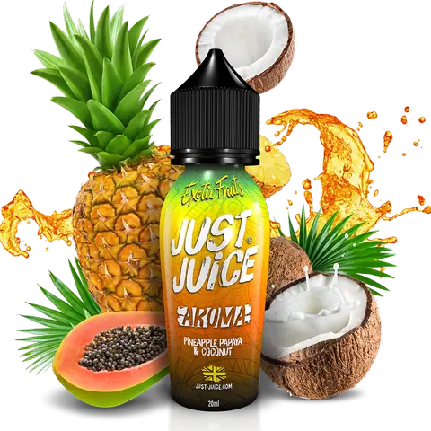 Just Juice Exotic Aroma Longfill 20ml Pineapple Papaya & Coconut
