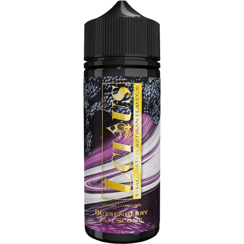 Lcious E-Liquids 100ml Shortfills Boysenberry Jam Scone