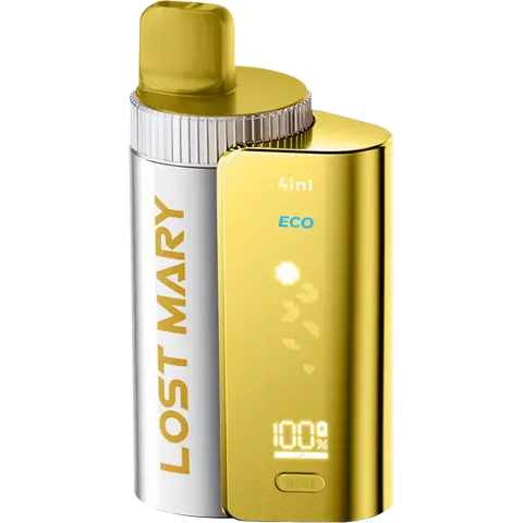 Lost Mary 4 in 1 Prefilled Pod Vape Kit Yellow edition