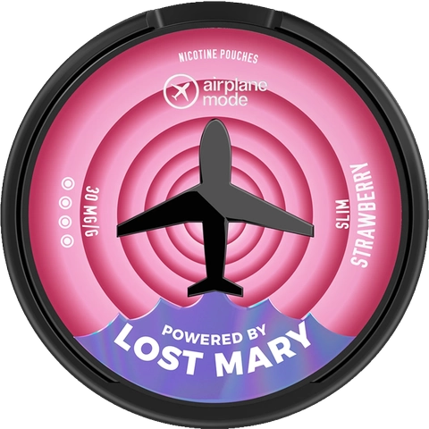 Lost Mary Airplane Mode Nicotine Pouches 30mg Strawberry