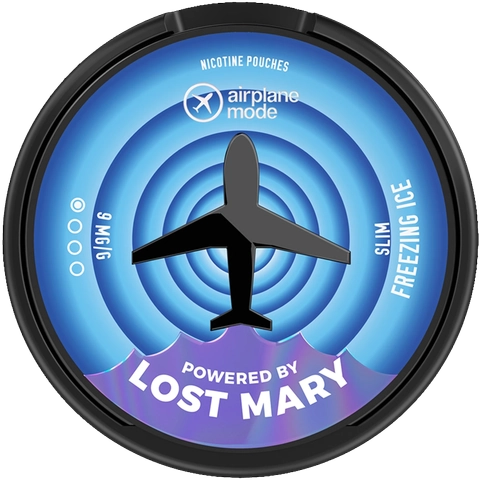 Lost Mary Airplane Mode Nicotine Pouches 9mg Freezing Ice