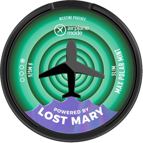 Lost Mary Airplane Mode Nicotine Pouches 9mg Max Polar Ice