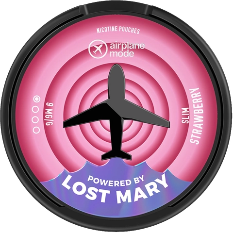 Lost Mary Airplane Mode Nicotine Pouches 9mg Strawberry