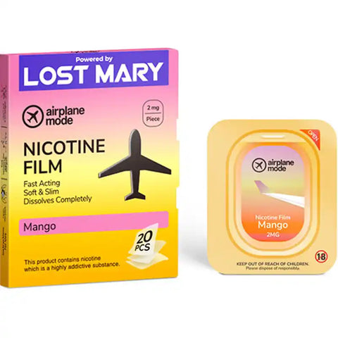 Lost Mary Airplane Mode Nicotine Film Mango
