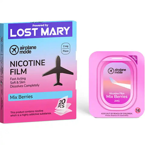 Lost Mary Airplane Mode Nicotine Film Mix Berries