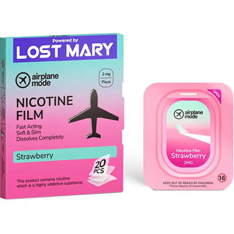 Lost Mary Airplane Mode Nicotine Film Strawberry