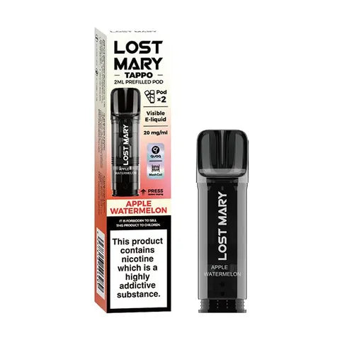 Lost Mary Tappo Replacement Pods Apple Watermelon