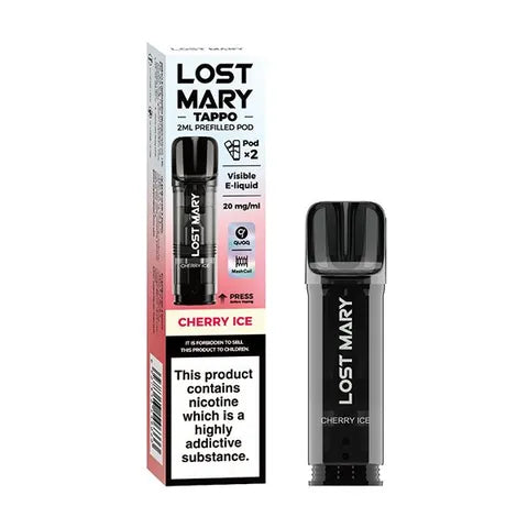 Lost Mary Tappo Replacement Pods Cherry Ice