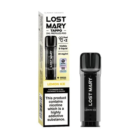 Lost Mary Tappo Replacement Pods Lemon Ice