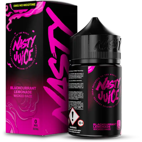 Nasty Juice 50ml Shortfill Juice Range Wicked Haze