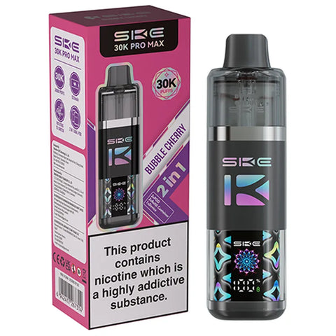 SKE Pro Max 30K 2 in 1 Prefilled Pod Kit Bubble Cherry