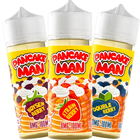 Pancake Man 100ml Shortfill Vape Juice