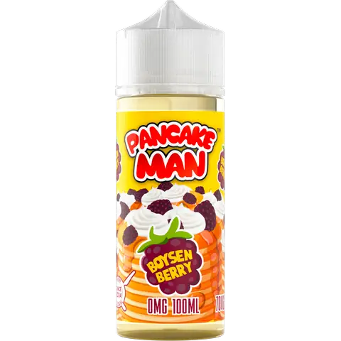 Pancake Man 100ml Shortfill Vape Juice Boysen Berry