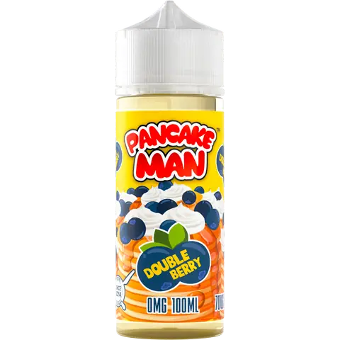 Pancake Man 100ml Shortfill Vape Juice Double Berry