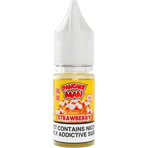 Pancake Man 10ml Nic Salts 10mg Strawberry