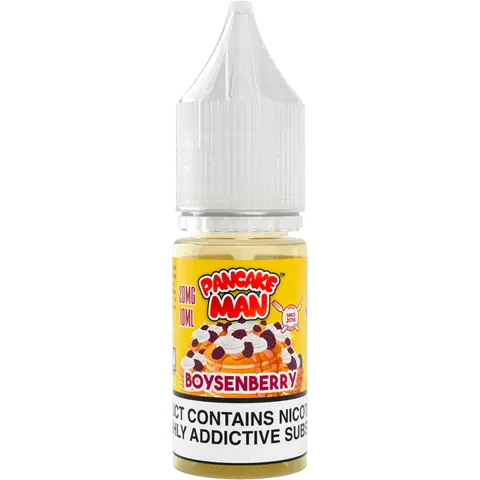 Pancake Man 10ml Nic Salts 20mg Boysen Berry