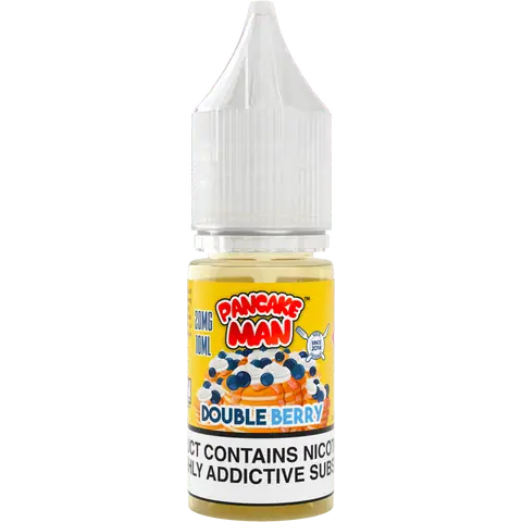Pancake Man 10ml Nic Salts 20mg Double Berry