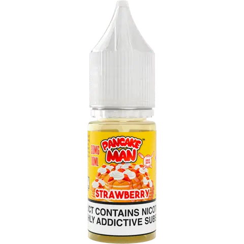 Pancake Man 10ml Nic Salts 20mg Strawberry