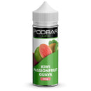Kingston Podbar Juice 100ml Shortfill 50/50 Kiwi Passionfruit Guava
