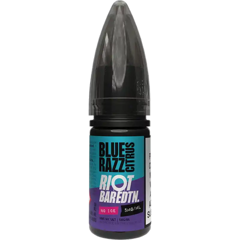 Riot Squad Bar EDTN No Ice 10ml Nic Salts Blue Razz Citrus