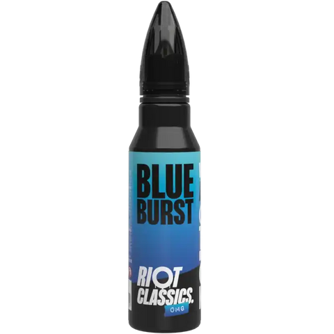 Riot Squad Classic E-Liquids 50ml Shortfill Blue Burst