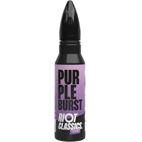 Riot Squad Classic E-Liquids 50ml Shortfill Purple Burst