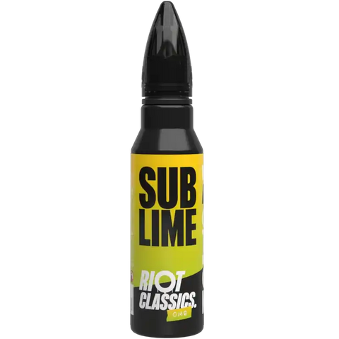 Riot Squad Classic E-Liquids 50ml Shortfill Sub Lime