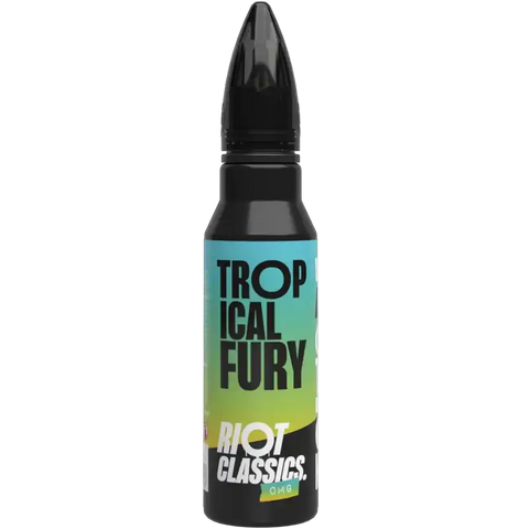 Riot Squad Classic E-Liquids 50ml Shortfill Tropical Fury
