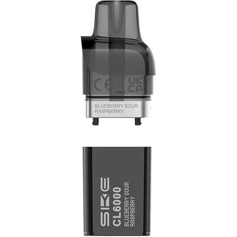 SKE Crystal CL6000 Replacement Pods Blue Sour Raspberry