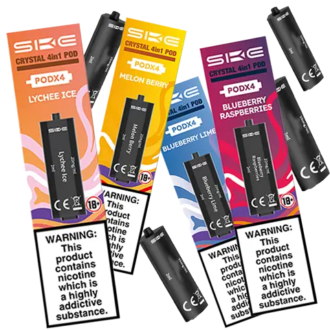 SKE Crystal 4 in 1 Pods (4 Pack)