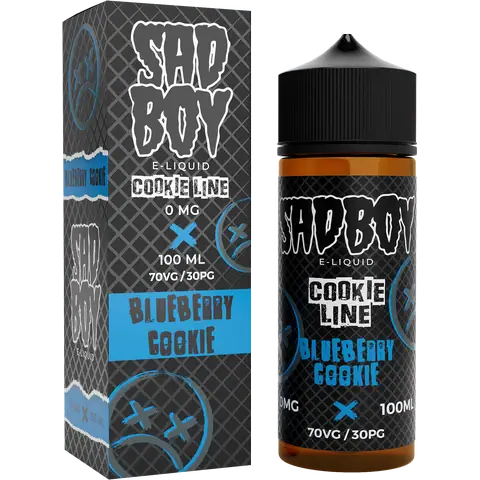 SadBoy 100ml Shortfill Vape Juice Blueberry Cookie