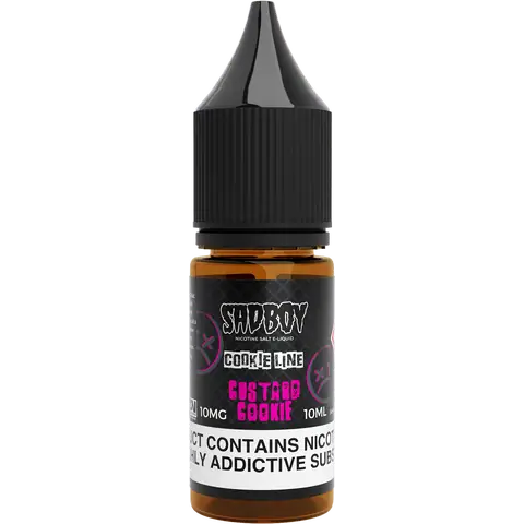 SadBoy 10ml Nic Salts 10mg Custard Cookie