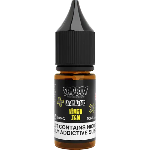 SadBoy 10ml Nic Salts 10mg Lemon Jam