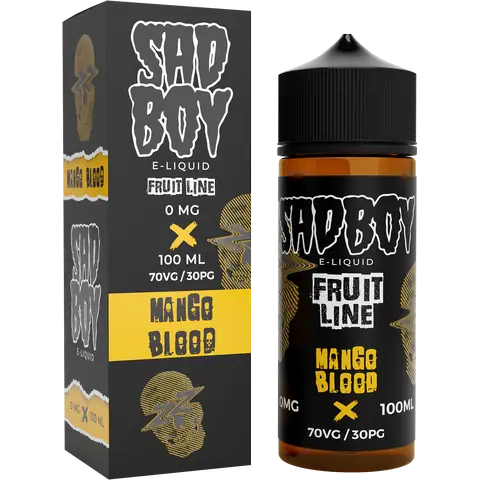 SadBoy 100ml Shortfill Vape Juice Mango Blood