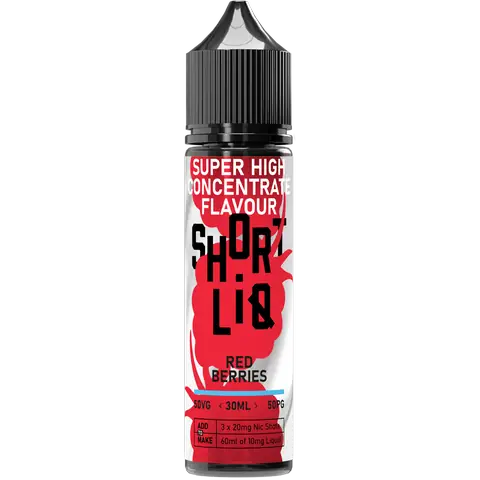 Shortliq 30ml 50/50 Longfill By Fantasi Red Berries
