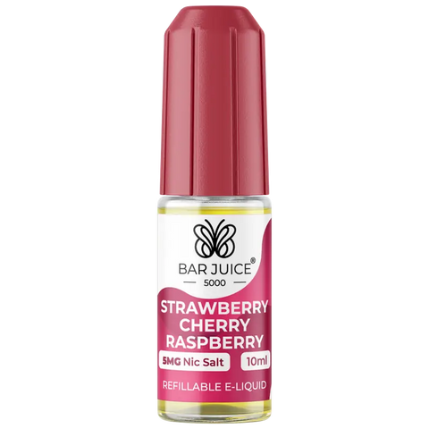 Bar Juice 5000 Strawberry Cherry Raspberry Nic Salt 5mg
