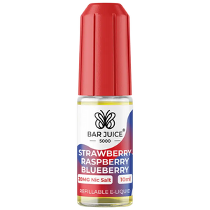 Bar Juice 5000 Strawberry Raspberry Blueberry Nic Salt