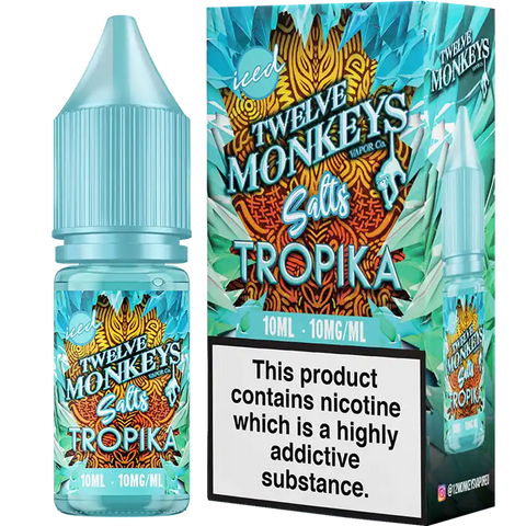 Twelve Monkeys Iced 10ml Nic Salts Tropika 10mg