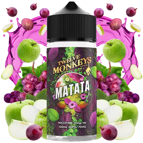 Twelve Monkeys 100ml Shortfills 2024 Edition Matata